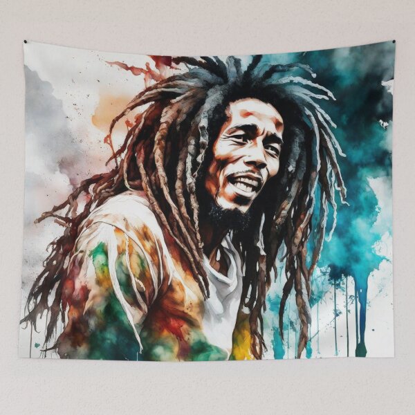 Item preview, Bob Marley designed and sold by 0Mystica0.