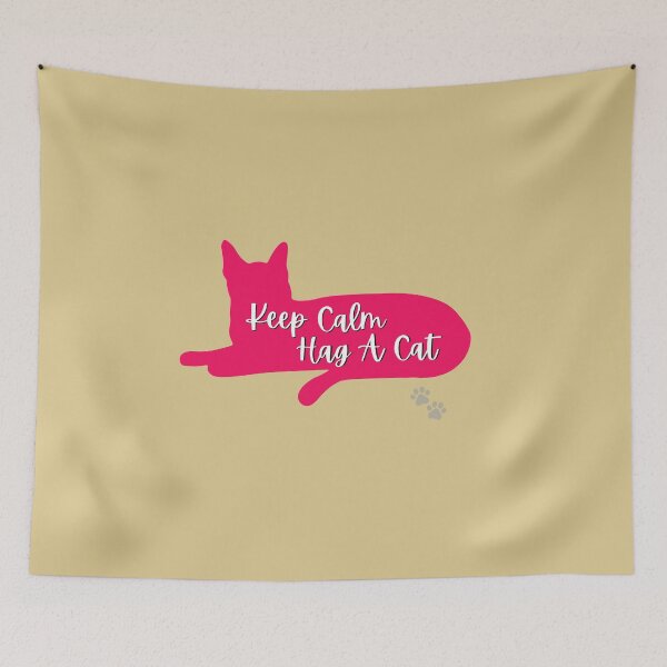 Item preview, " Calm Cat Companion Tee " designed and sold by Wabi-SabiStudio.