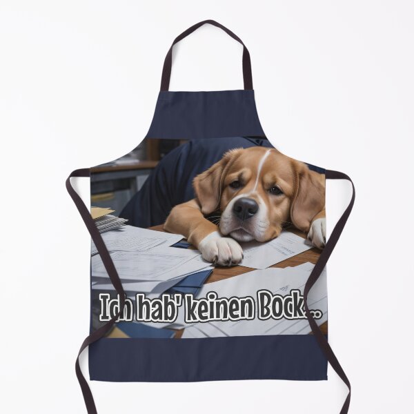 Artikelvorschau, KI-generierter Hund 01 „Ich hab' keinen Bock“ entworfen und verkauft von Cliff-Qi.