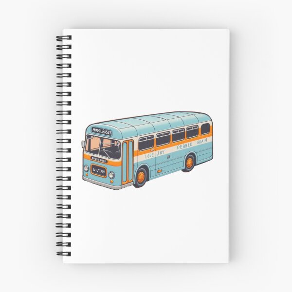 Item preview, Lovejoy Pebblebrain Model Buses Illustration designed and sold by NeonPinkTears.