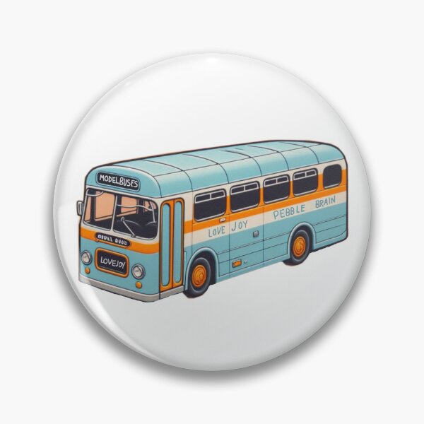 Item preview, Lovejoy Pebblebrain Model Buses Illustration designed and sold by NeonPinkTears.