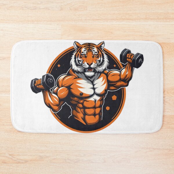 Item preview, Muscle Tiger Sport Logo designed and sold by Simplybe1.