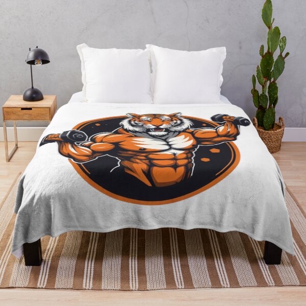 Item preview, Muscle Tiger Sport Logo designed and sold by Simplybe1.