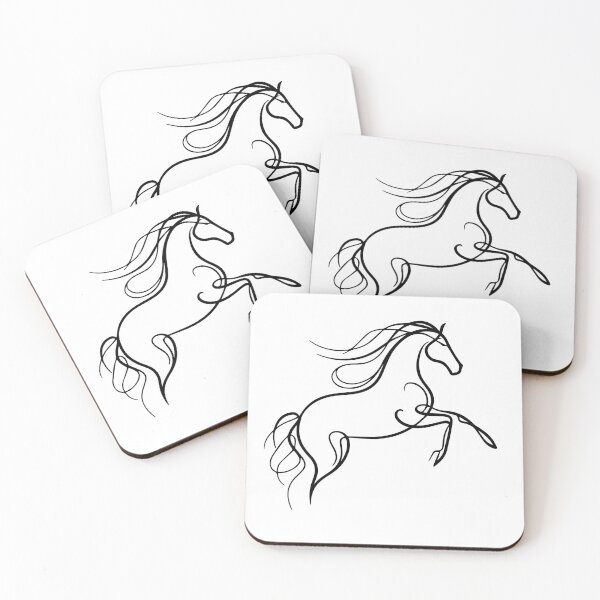 Item preview, Horse Line Art designed and sold by meladesigne.
