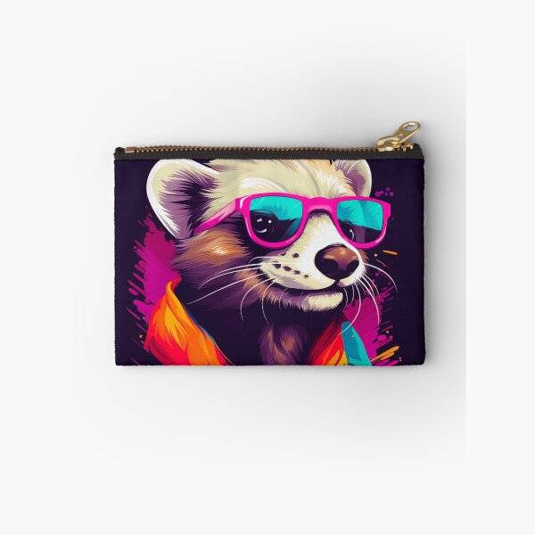 Item preview, Pop Art Ferret 2 designed and sold by Cre8tivEndeav4s.