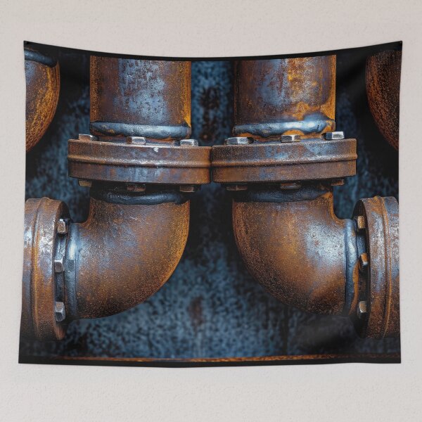 Item preview, Industrial Piping - Jigsaw Puzzle designed and sold by jecphotography and art.