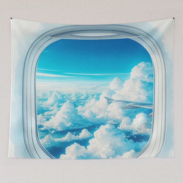 Item preview, Scenery outside the airplane window. designed and sold by growing-mom.