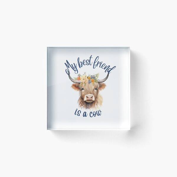Item preview, My Best Friend is a Highland Cow designed and sold by Liz99.