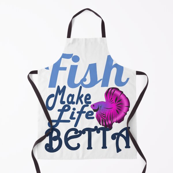 Item preview, Fish Make Life Betta. For the Betta Fish lover in your life. designed and sold by Verle-art.