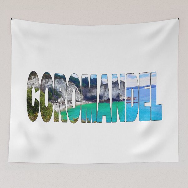 Item preview, COROMANDEL - New Zealand Coastal Cove Stunning Day designed and sold by Adam Gormley.