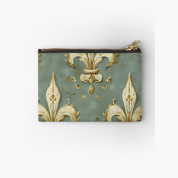 Artikelvorschau, Vintage-Fleur-de-Lis-Designdruck entworfen und verkauft von dcrc.