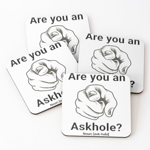 Item preview, Are you an Askhole? - Grateful Parrot Designs designed and sold by Smokinjoe66.