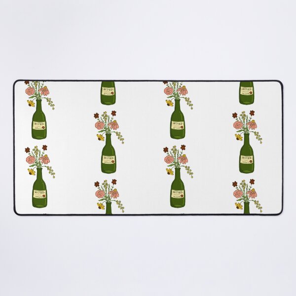 Item preview, Wine Bottle With Flowers designed and sold by GraceMakes03.