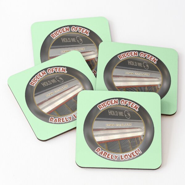 Item preview, Escalator in need of a Hug Funny Design  designed and sold by CoyoteGifts.