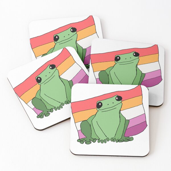 Item preview, Lesbian frog designed and sold by Madebysarebear.