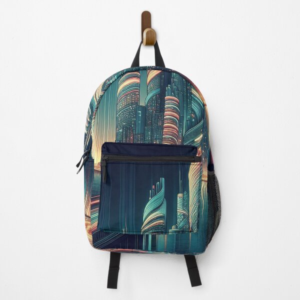 Item preview, future city designed and sold by Foxlindesigns.