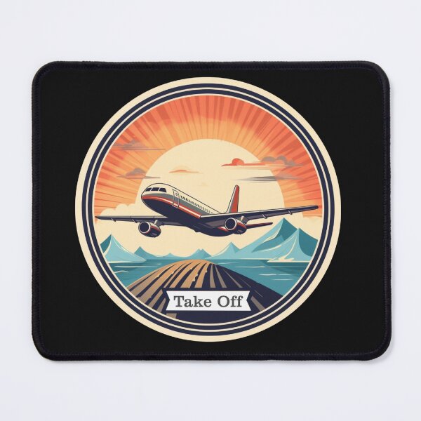 Item preview, Vintage Airplane Taking Off designed and sold by Smartalb.