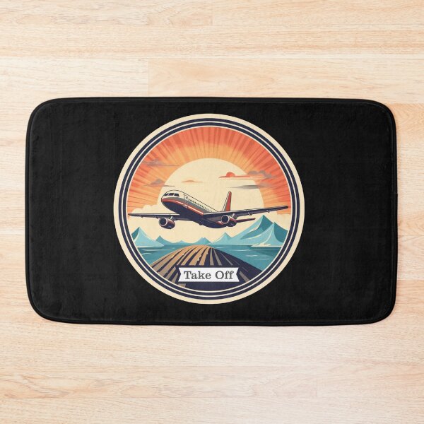 Item preview, Vintage Airplane Taking Off designed and sold by Smartalb.