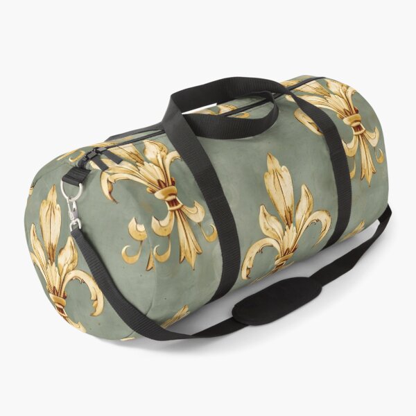 Item preview, vintage fleur de lis design print designed and sold by dcrc.
