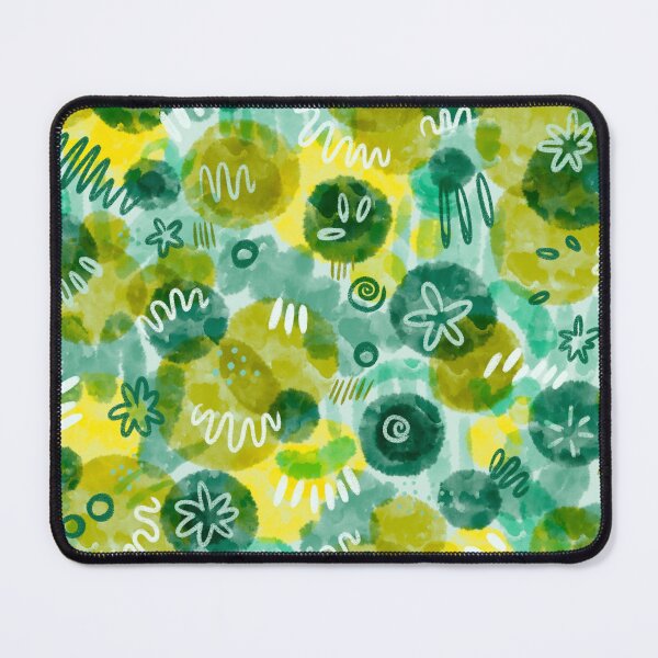 Item preview, Blue and Green Abstract Pattern designed and sold by GraceMakes03.