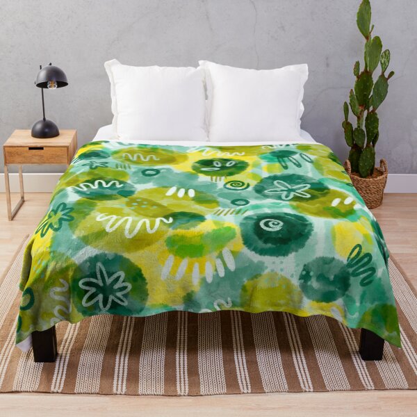 Item preview, Blue and Green Abstract Pattern designed and sold by GraceMakes03.