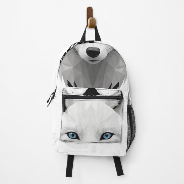 Item preview, White Artic Fox Portrait Logo designed and sold by Simplybe1.