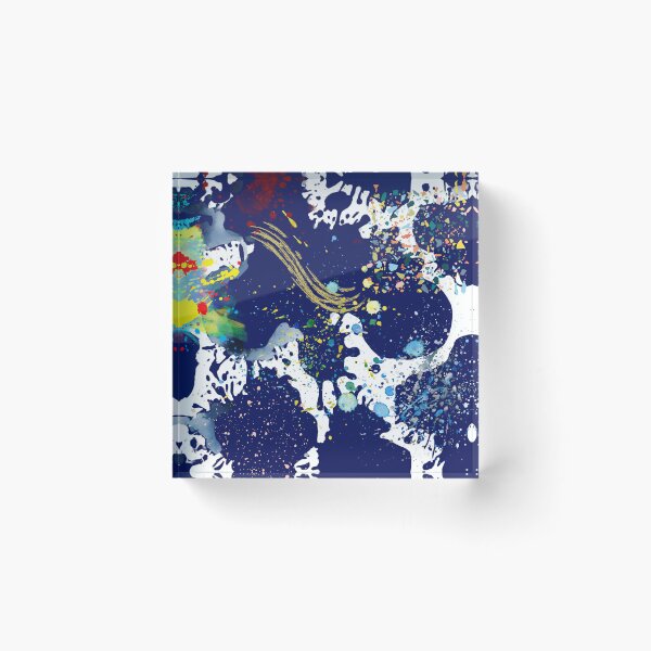 Item preview, Bright Colorful Watercolor Splash Splatter Stain Brush designed and sold by Modern-Tropical.