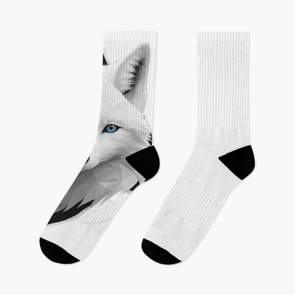 Item preview, White Artic Fox Portrait Logo designed and sold by Simplybe1.