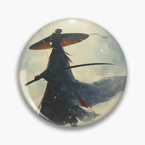 Item preview, Blue Eye Samurai - Vintage Stylized Poster designed and sold by Retro Travel Design.