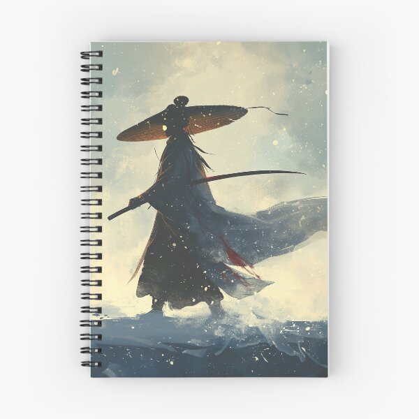 Item preview, Blue Eye Samurai - Vintage Stylized Poster designed and sold by Retro Travel Design.