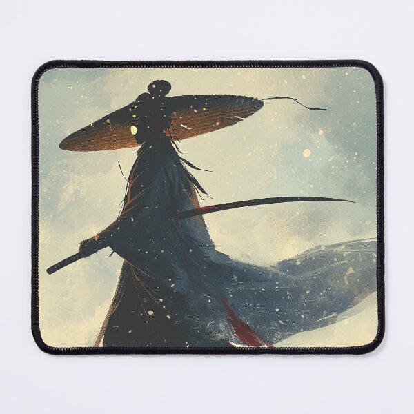 Item preview, Blue Eye Samurai - Vintage Stylized Poster designed and sold by Retro Travel Design.