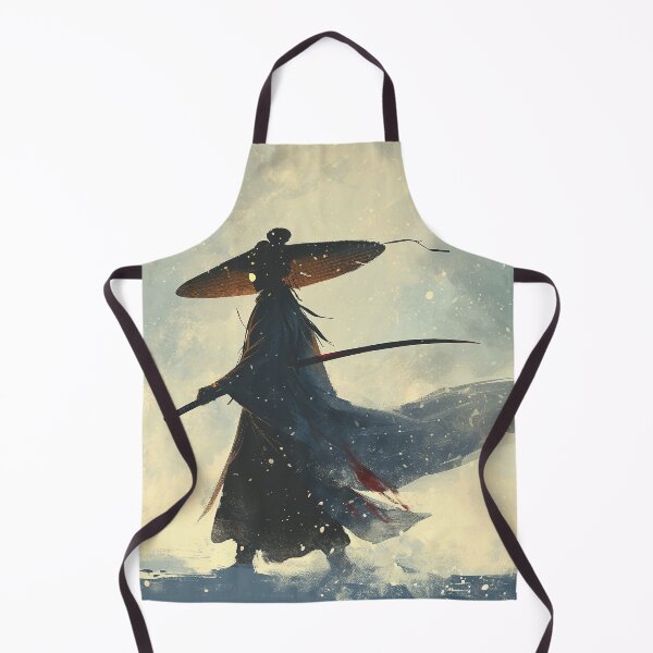 Item preview, Blue Eye Samurai - Vintage Stylized Poster designed and sold by Retro Travel Design.