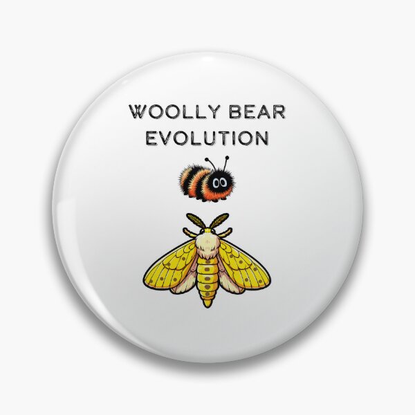 Item preview, Isabella Tiger Moth Woolly Bear  designed and sold by DinoKate.