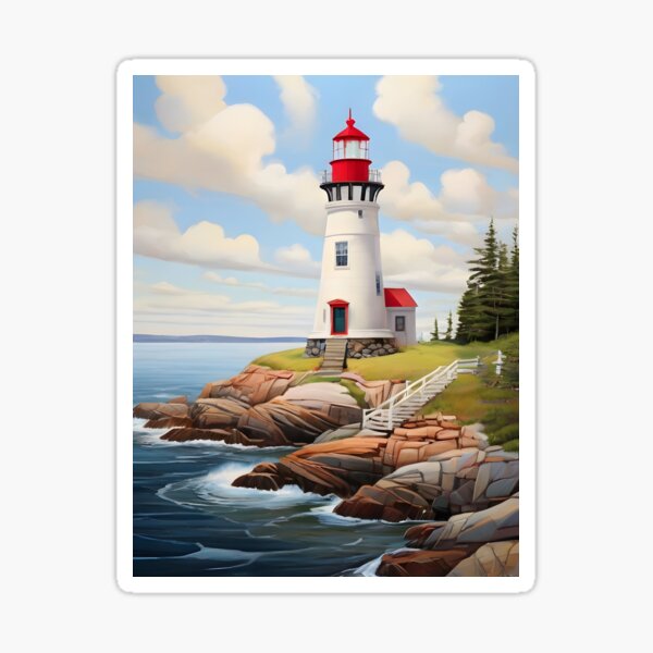 Item preview, Maine lighthouse designed and sold by Kristylynn757.