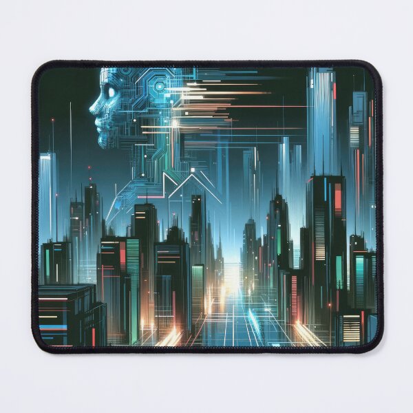 Item preview, Futuristic Neon Dreamscape designed and sold by SunkenCost.