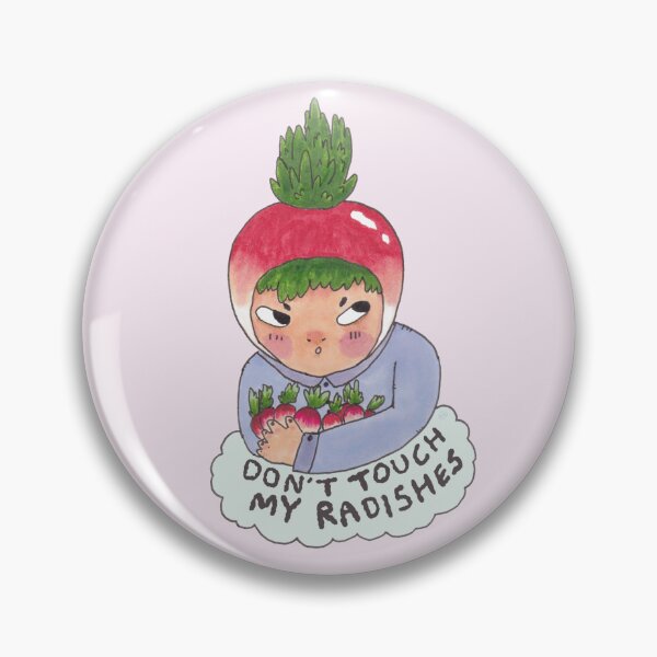 Item preview, "Don't Touch My Radishes"  designed and sold by Auden Heitzler.