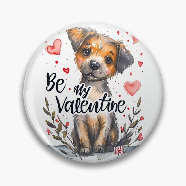 Item preview, Be My Valentine Puppy Dog Edition designed and sold by Rickie Pauley.