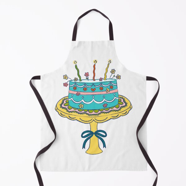 Item preview, Maximalist Blue Birthday Cake designed and sold by GraceMakes03.