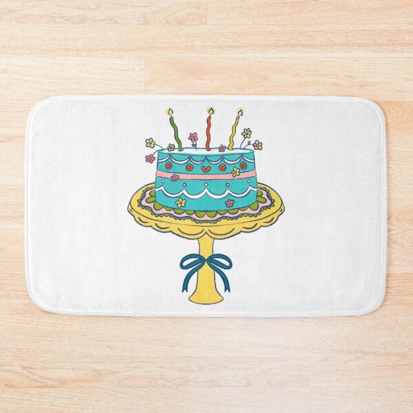 Item preview, Maximalist Blue Birthday Cake designed and sold by GraceMakes03.