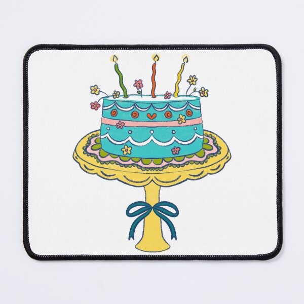Item preview, Maximalist Blue Birthday Cake designed and sold by GraceMakes03.