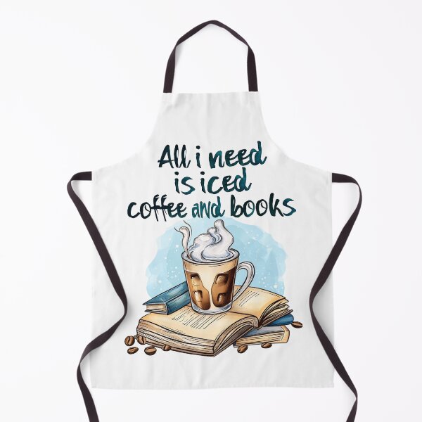 Item preview, All i need is iced coffee and books designed and sold by shoppwithus.
