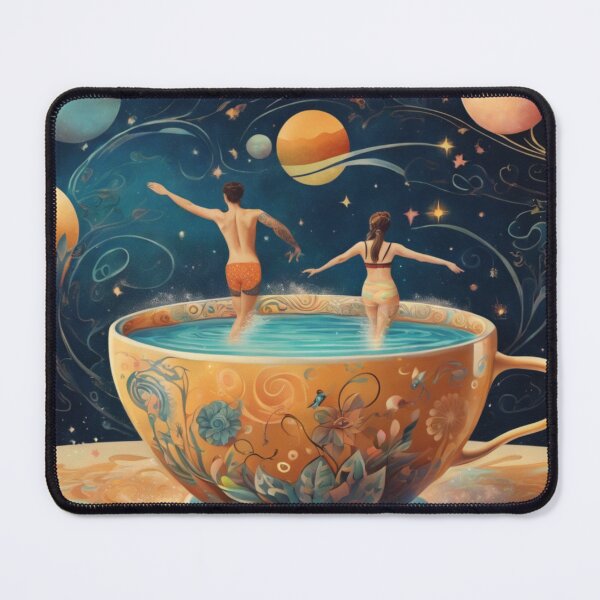 Item preview, Cosmic Teacup Swimming designed and sold by Wayfindering.