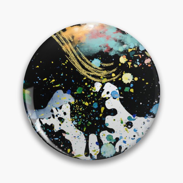 Item preview, Copy of Bright Colorful Watercolor Splash Splatter Stain Brush designed and sold by Modern-Tropical.