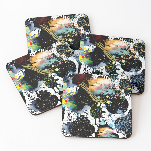 Item preview, Copy of Bright Colorful Watercolor Splash Splatter Stain Brush designed and sold by Modern-Tropical.