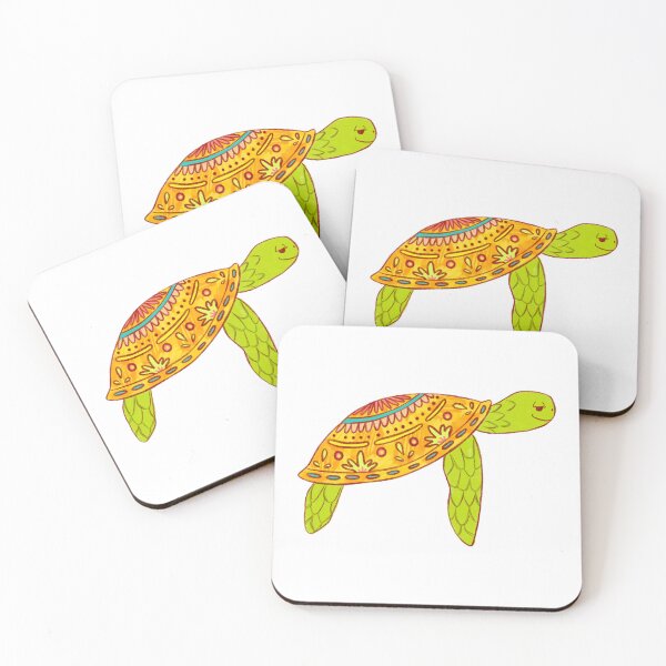 Item preview, Hippie Colorful Sea Turtle designed and sold by GraceMakes03.