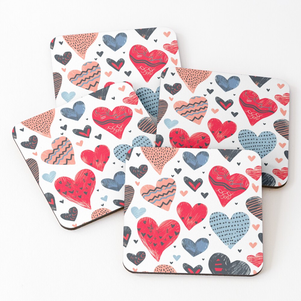 Item preview, Coasters (Set of 4) designed and sold by ColorfulVanilla.