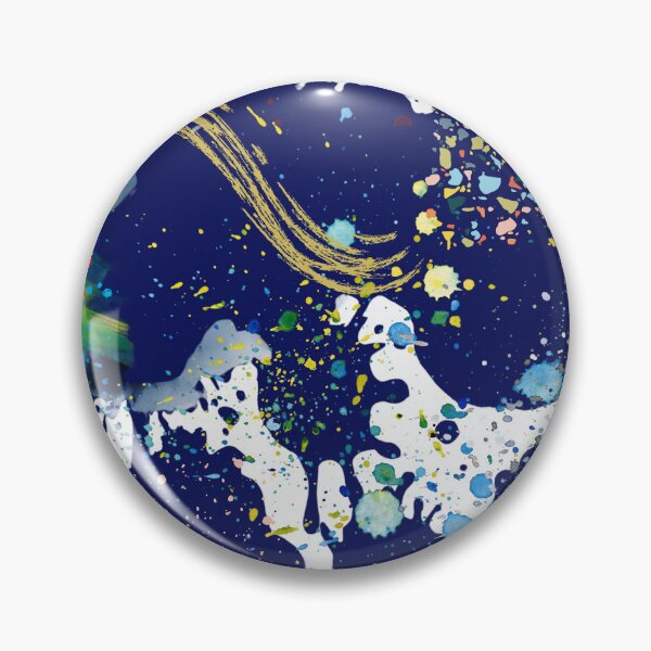 Item preview, Bright Colorful Watercolor Splash Splatter Stain Brush designed and sold by Modern-Tropical.