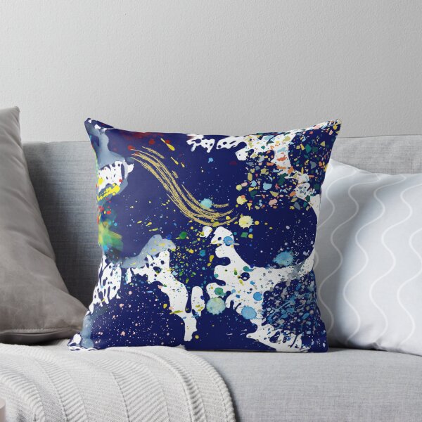 Item preview, Bright Colorful Watercolor Splash Splatter Stain Brush designed and sold by Modern-Tropical.