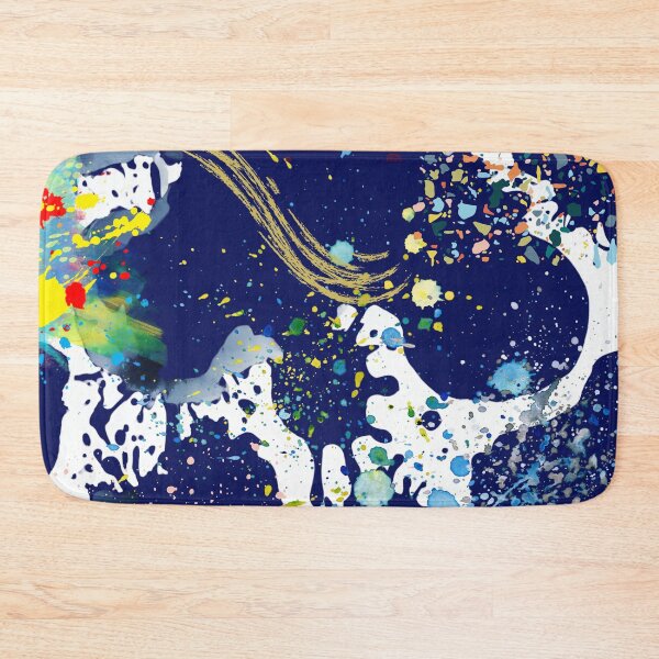 Item preview, Bright Colorful Watercolor Splash Splatter Stain Brush designed and sold by Modern-Tropical.