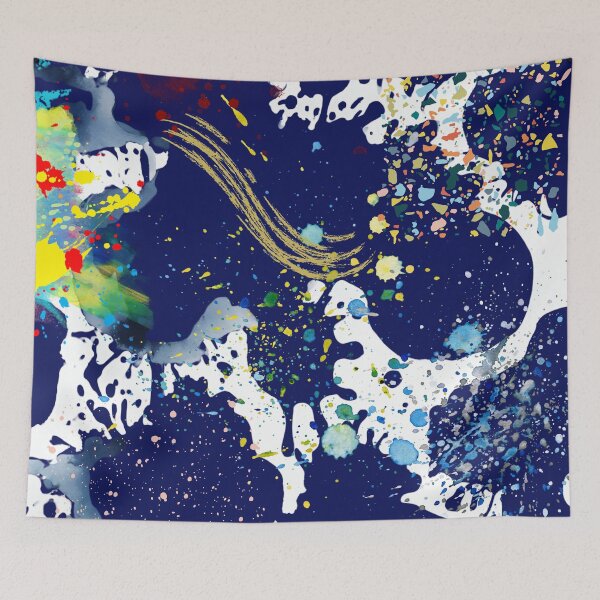 Item preview, Bright Colorful Watercolor Splash Splatter Stain Brush designed and sold by Modern-Tropical.